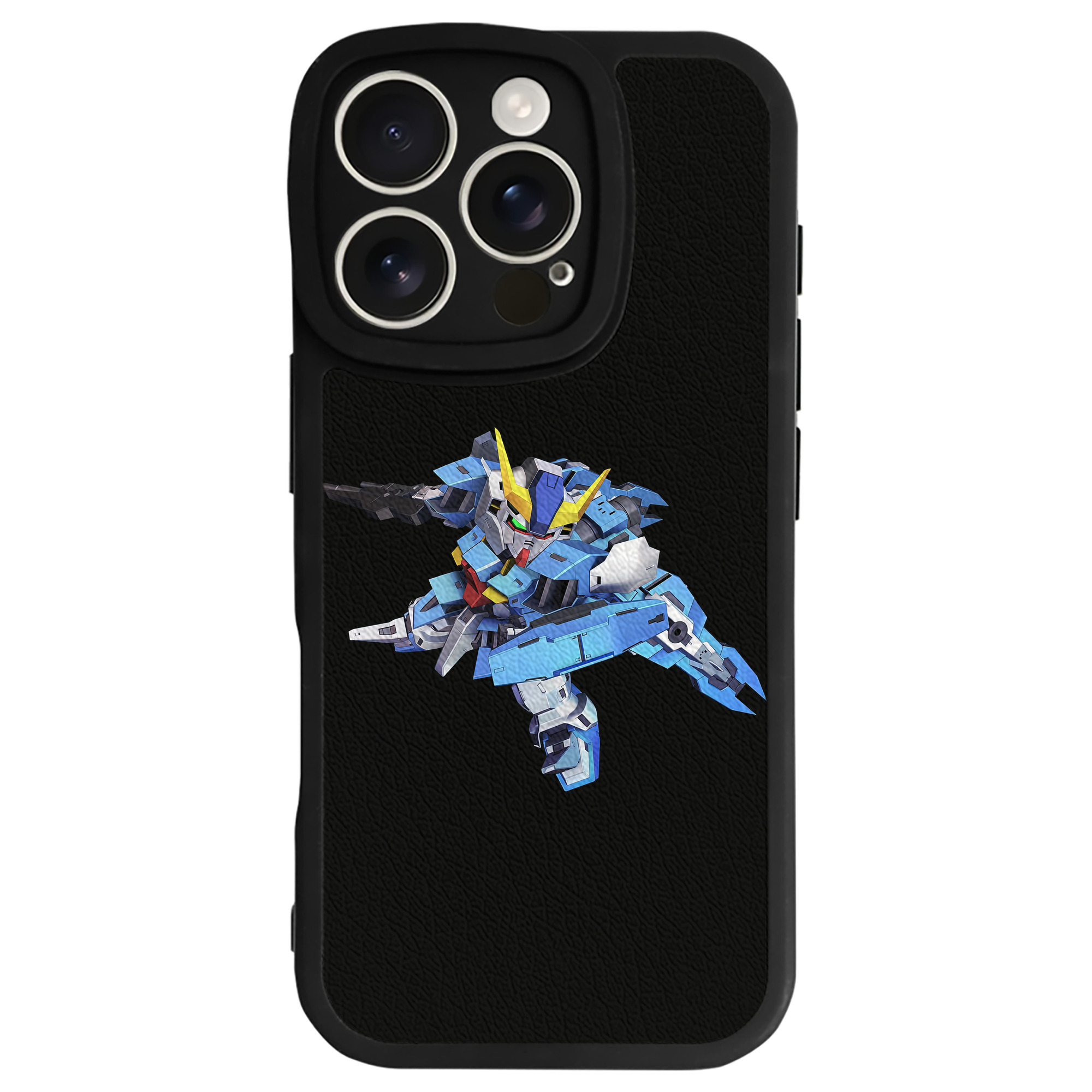 （画像用） 機動戦士ガンダム Mobile Suit Gundam 【iPhone 16シリーズ対応】シリコンスマホケース（レザー調） 材質：シリコン